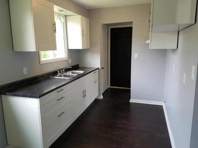 new flooring and updated kitchen